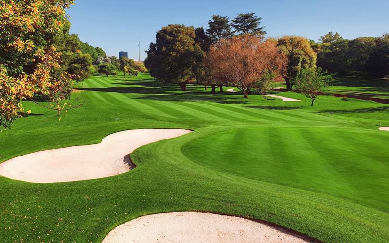 Parkview Golf Club, 18th parkland fairway